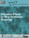 NIOSH mine stoppings explosion test report